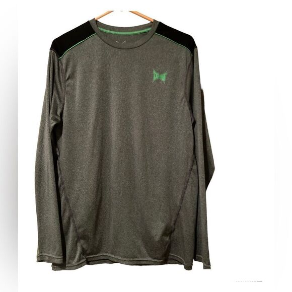 Tapout Grey Long  Sleeve Shirt Size Large - Picture 1 of 7